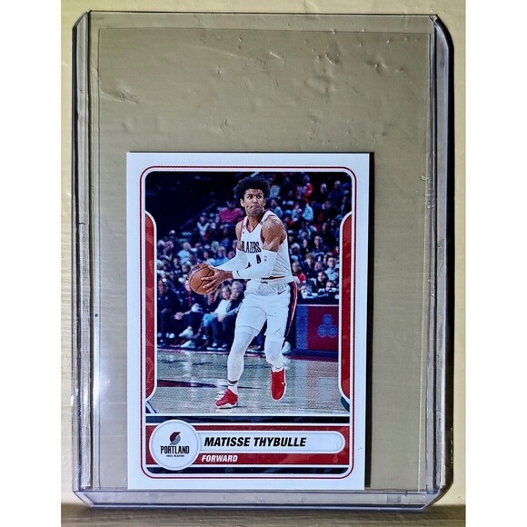 2023-24 Matisse Thybulle Panini NBA Basketball #448 Sticker Trail Blazers - Picture 1 of 2